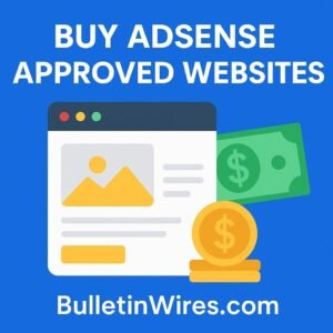 Buy AdSense approved websites